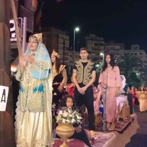 trajes tradicionales Argelia y arabes en Alicante